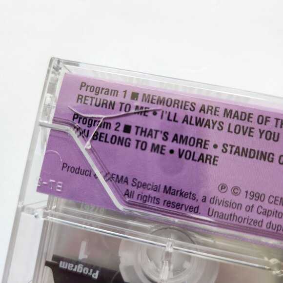 The Best Of Dean Martin Audio Cassette Tape - Picture 4 of 7